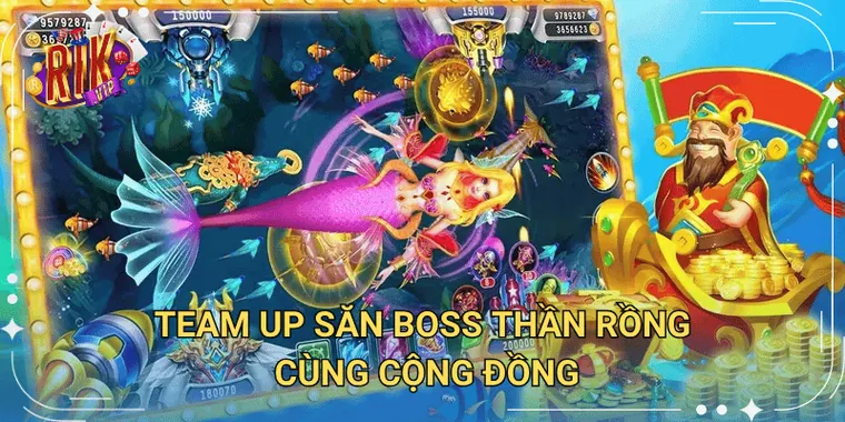 Team Up Săn Boss Thần Rồng Cùng Cộng Đồng